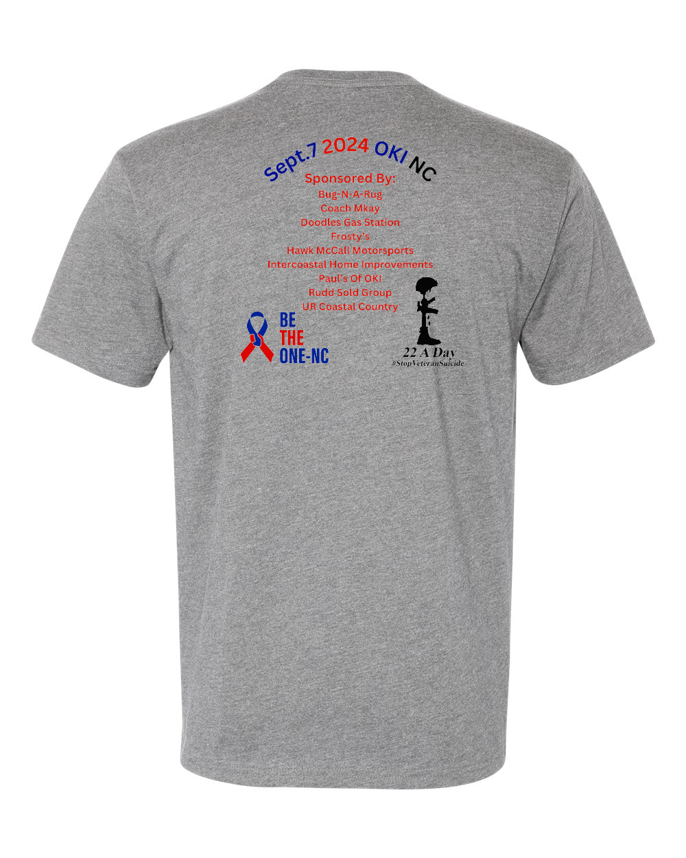 Be The One 2024 NC Unisex White T-Shirt