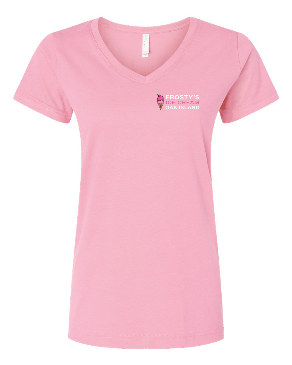 Frosty's Johnny Womens V-Neck T-Shirt