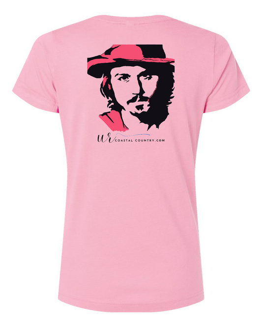 Frosty's Johnny Womens V-Neck T-Shirt