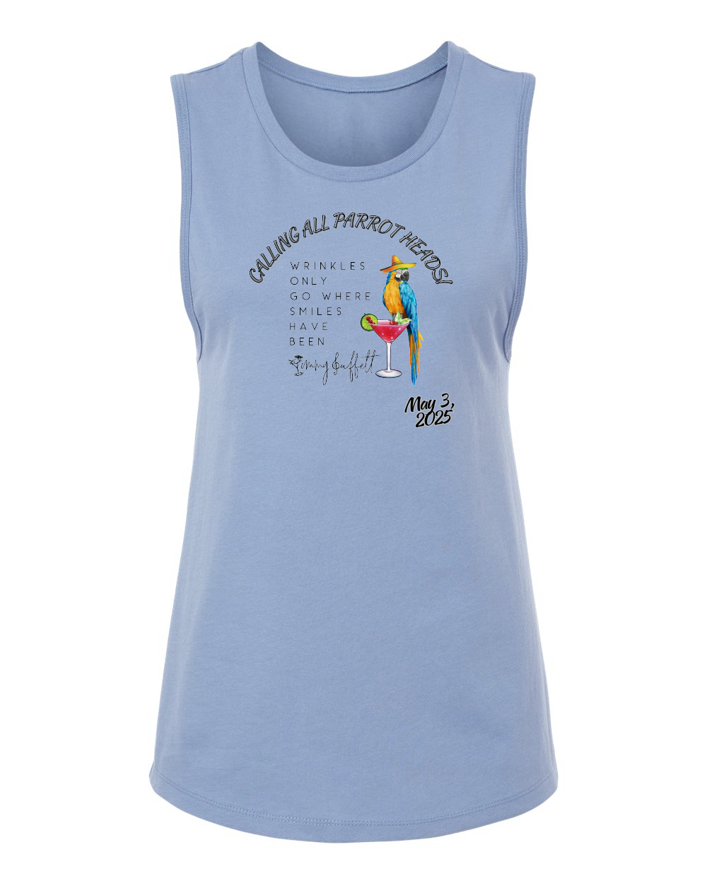2nd Annual Buffett Tribute Women's White Tank Top
