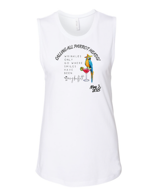2nd Annual Buffett Tribute Women's White Tank Top