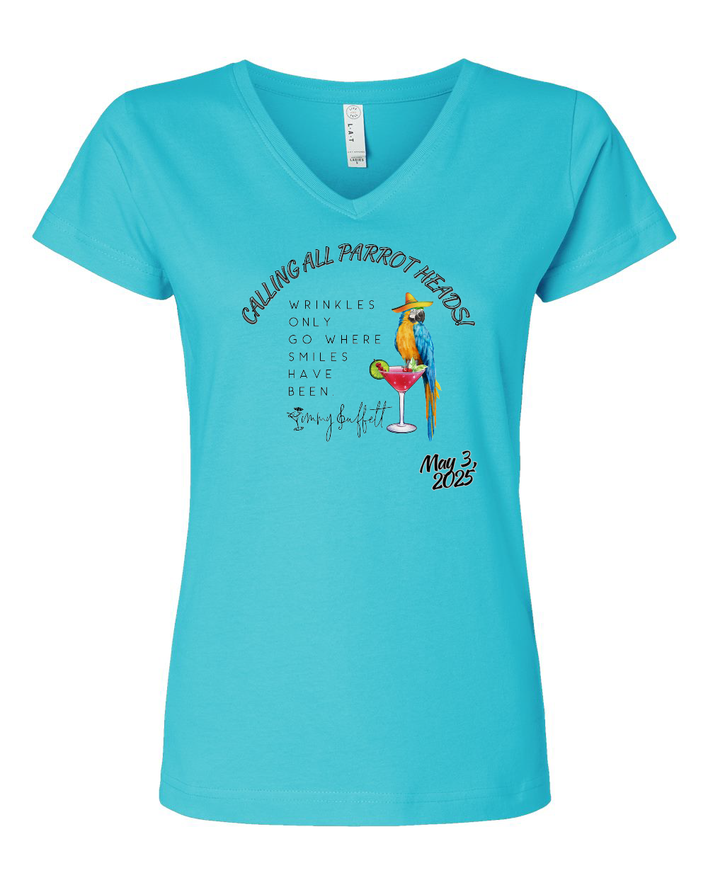 2nd Annual Buffett Women's V-Neck T-Shirt (Click to see more colors)