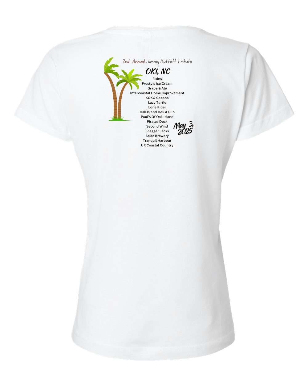 2nd Annual Buffett Women's V-Neck T-Shirt (Click to see more colors)
