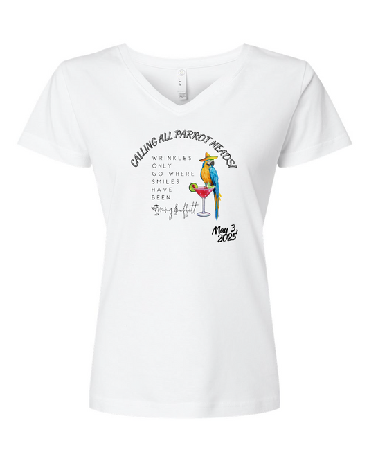 2nd Annual Buffett Women's V-Neck T-Shirt (Click to see more colors)