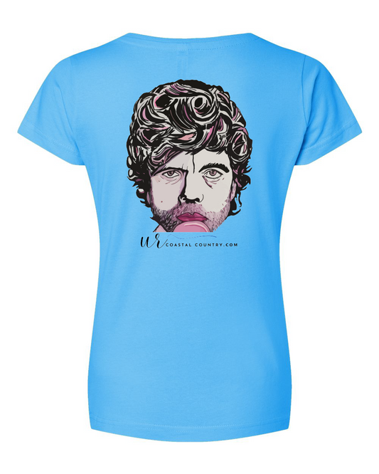 Frosty's Peter Dinklage Women's V-Neck T-Shirt (Click to see more colors)