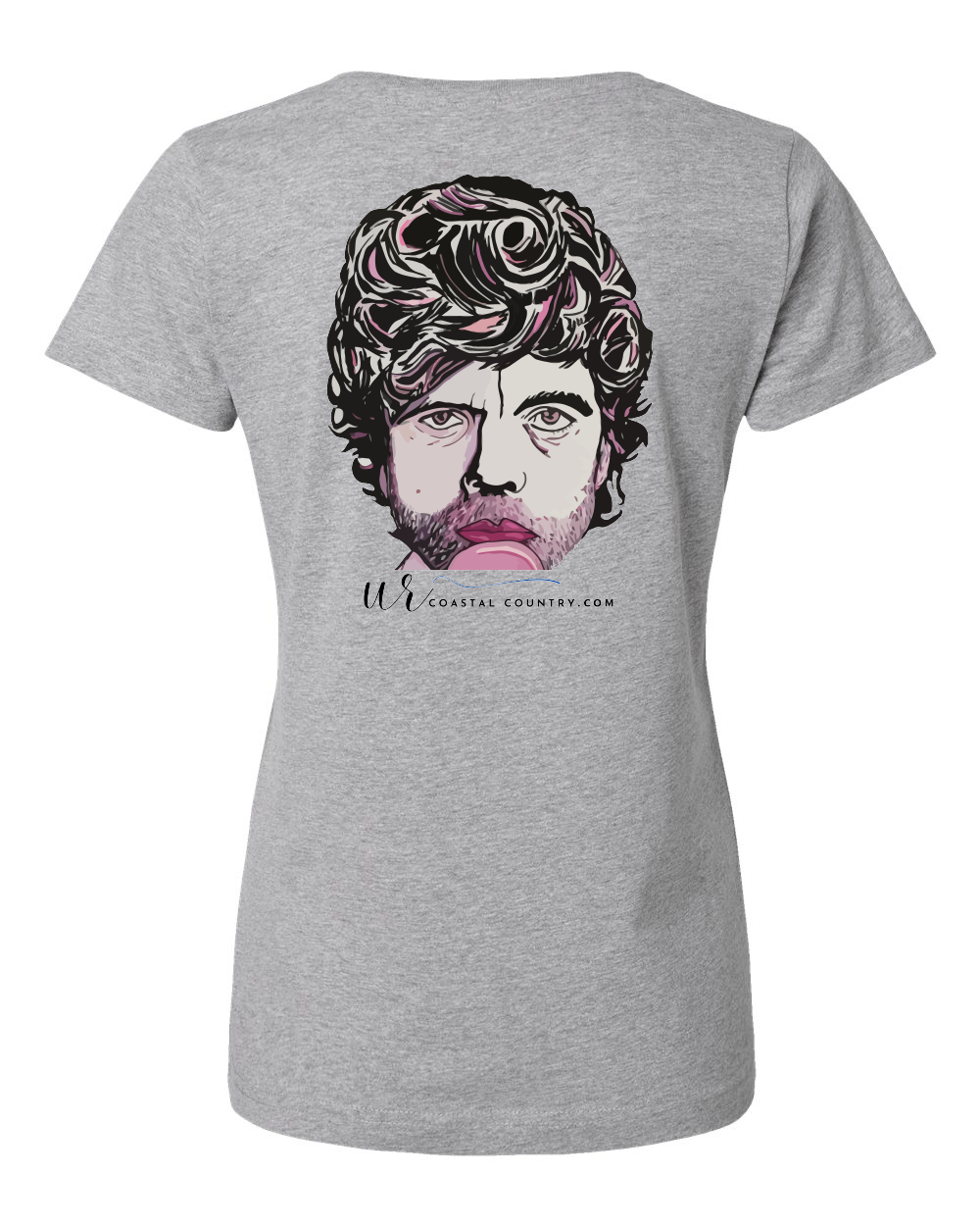 Frosty's Peter Dinklage Women's V-Neck T-Shirt (Click to see more colors)