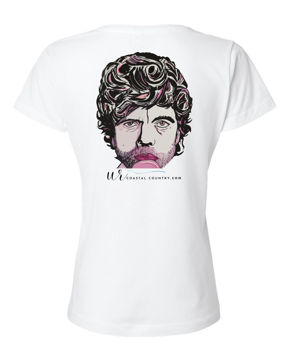 Frosty's Peter Dinklage Women's V-Neck T-Shirt (Click to see more colors)