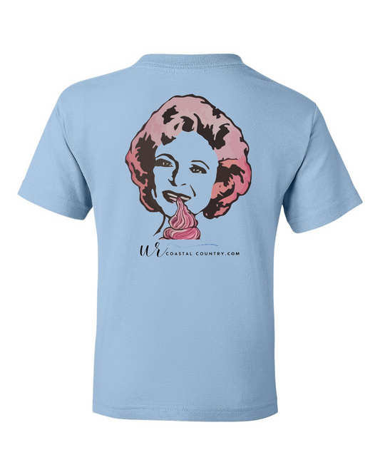 Frosty's Betty White Youth Unisex Premium T-Shirt (Click for more colors)