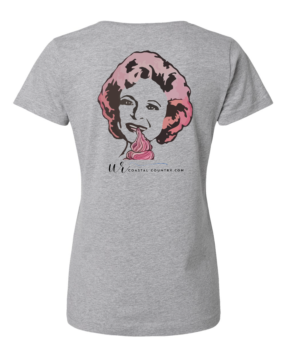 Frosty's Betty White Women's V-Neck T-Shirt (Click to see more colors)