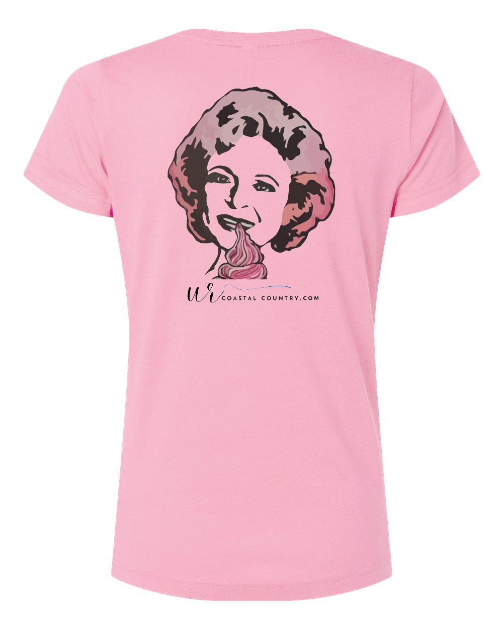Frosty's Betty White Women's V-Neck T-Shirt (Click to see more colors)