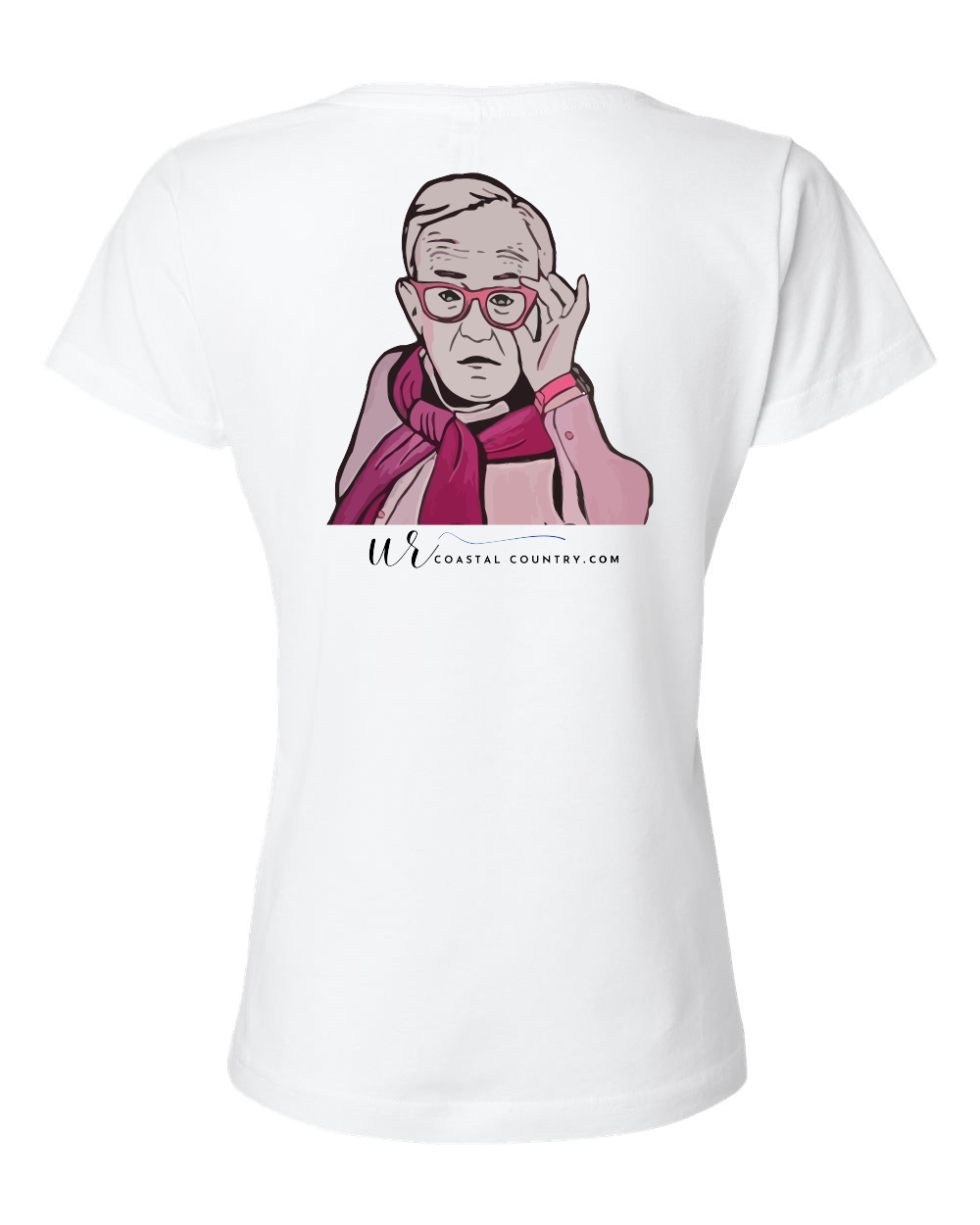 Frosty's Leslie Jordan Women's V-Neck T-Shirt (Click to see more colors)