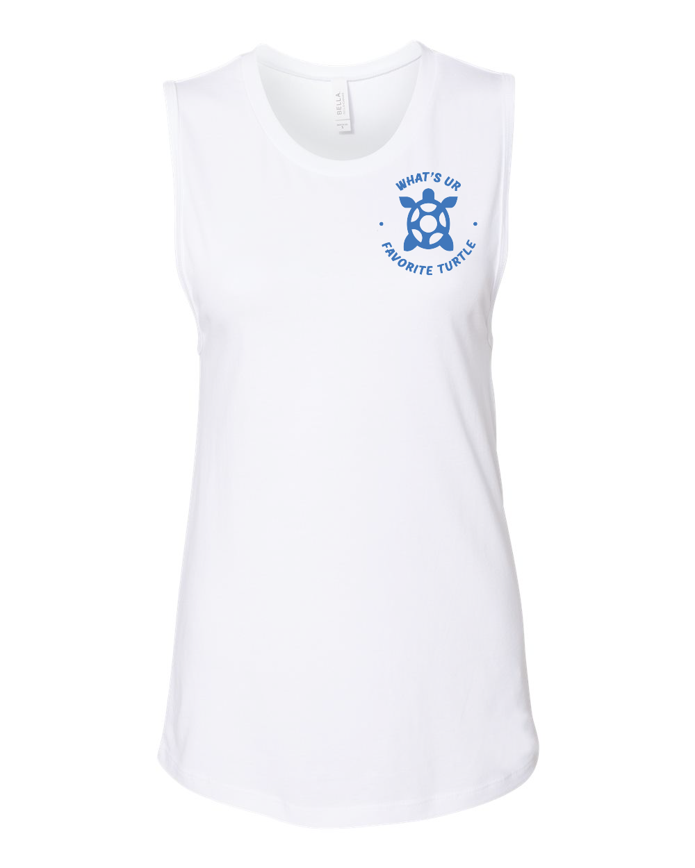 Lazy Turtle Art Walk Womens Tank Top