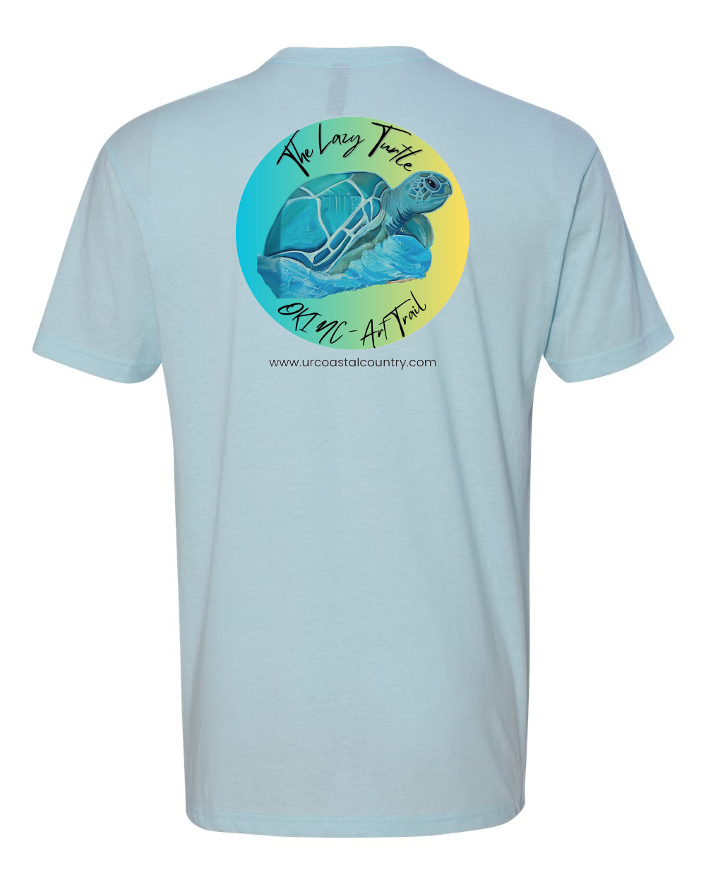 Lazy Turtle Art Walk Unisex T-Shirt